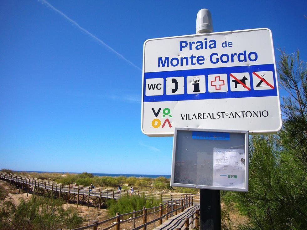 Apartamento Praia De Monte Gordo Eksteriør billede